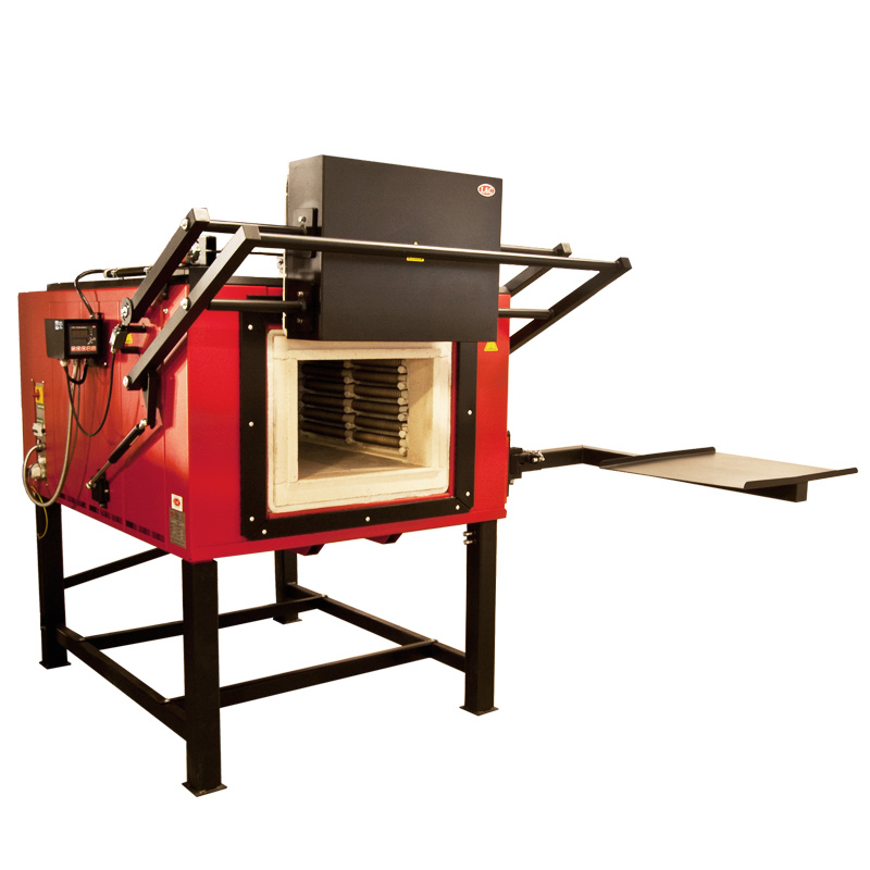 Furnaces with radiant heating