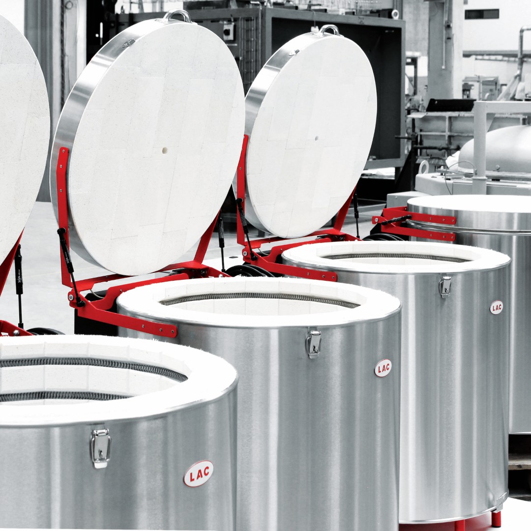 LAC M series top-loading ceramic kilns